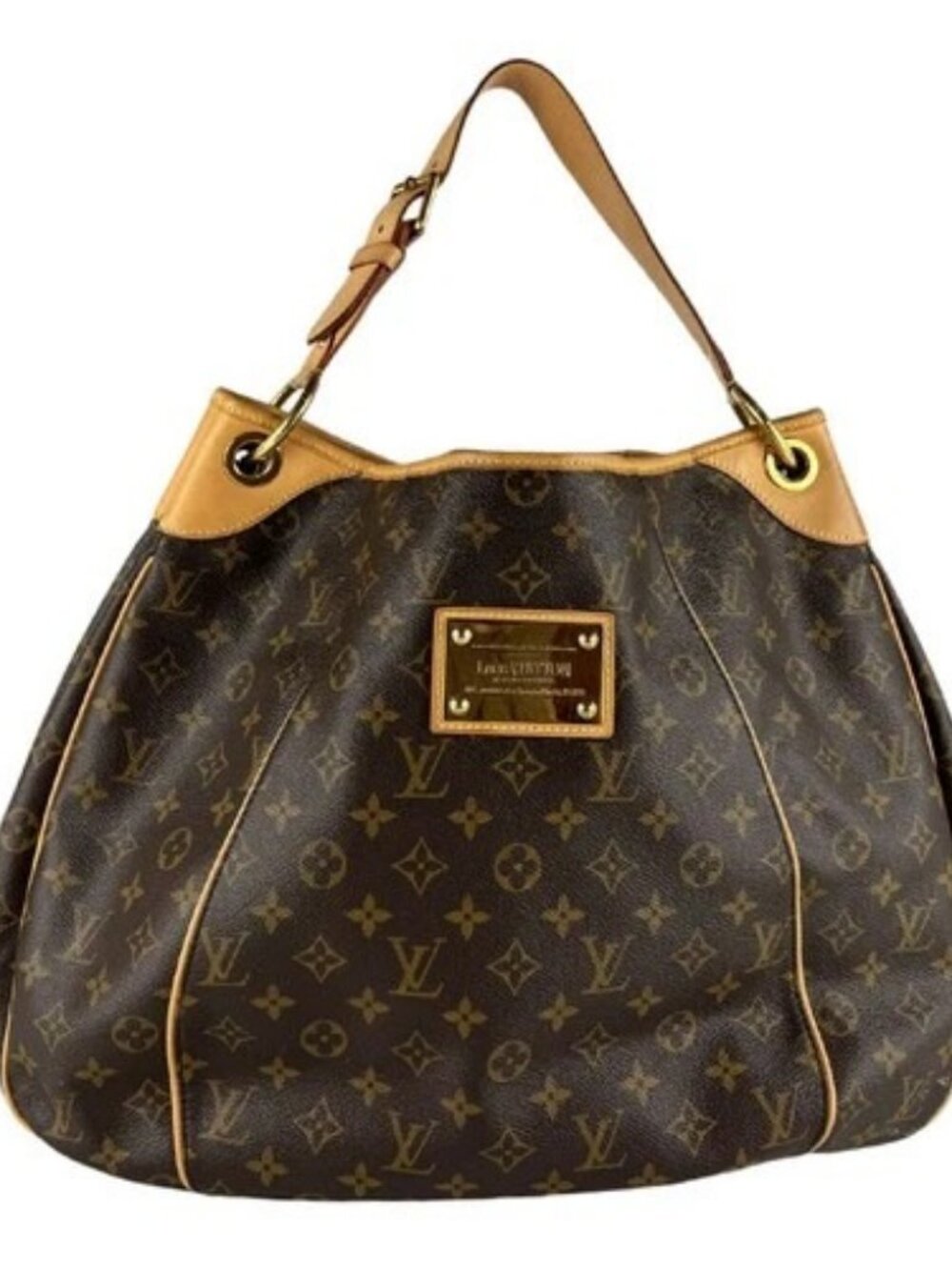 Auth LOUIS VUITTON Monogram Galliera GM Shoulder Bag Brown M56381 - z9924